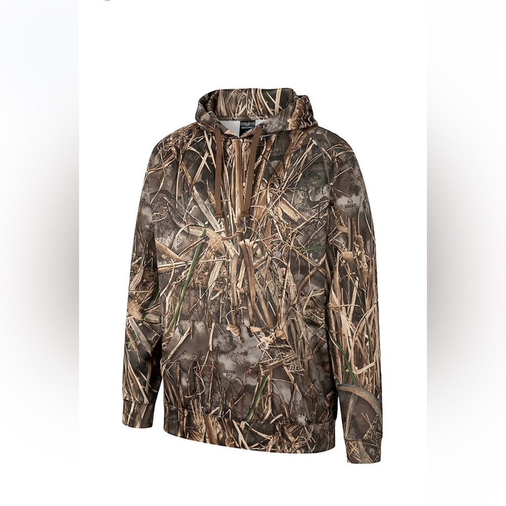 NWT REALTREE Camo Performance Hoodie MEN’s Large & Med
